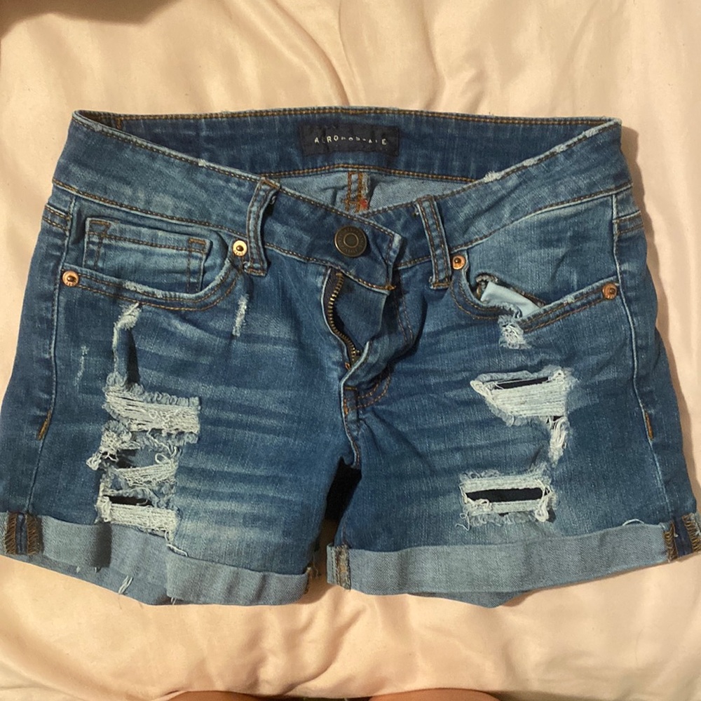 Aeropostale denim shorts